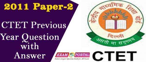 CTET 2011 Paper-2 Question